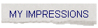 MY IMPRESSIONS